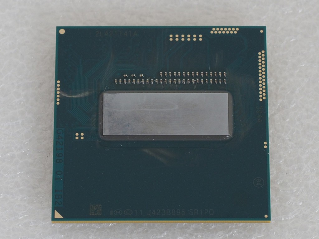 FRONTIER サポートFAQ90305　Intel® Core™ i7-4710MQ Processor (6M Cache, up to 3.50 GHz)